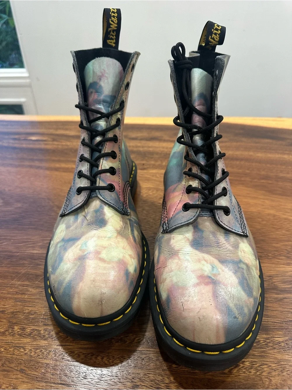 Dr. Martens 1460 Pascal William Hogarth Renaissance Museum Art Boots LE Sz US 13